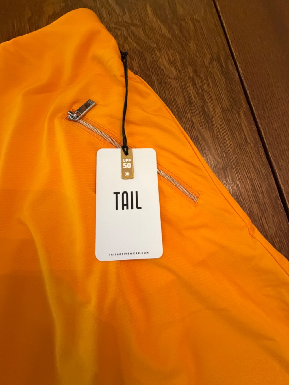 NWT Tail Golf Skort Marigold Orange Pull-On Performance Skort Size Small UPF 50+ - Picture 5 of 11